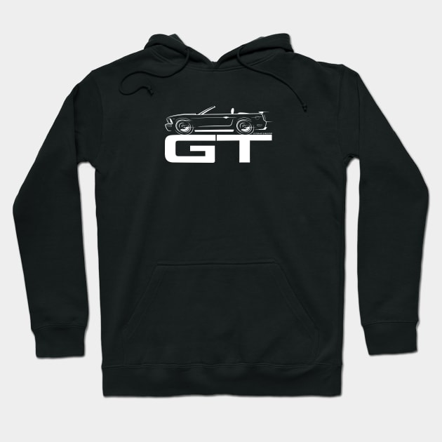 2005 - 2014 Mustang GT Convertible Hoodie by PauHanaDesign